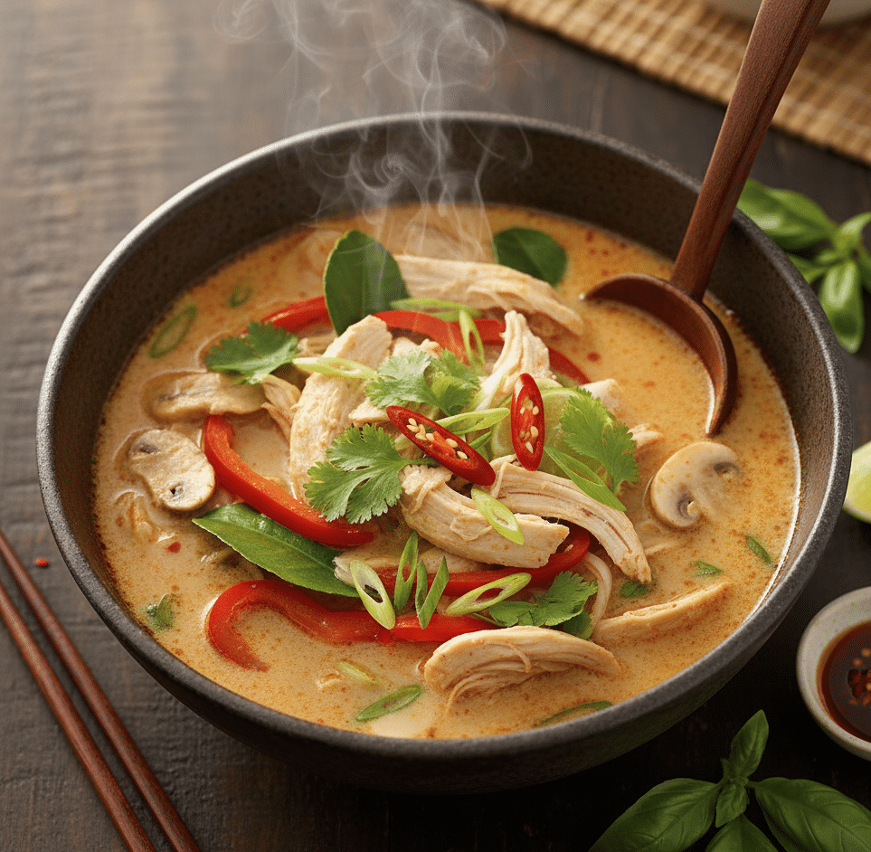 Easy Thai Chicken Soup Recipe