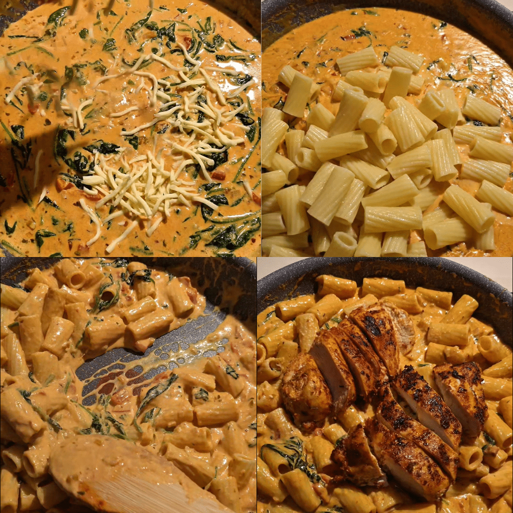 Cajun Chicken Pasta Step-by-Step Instructions