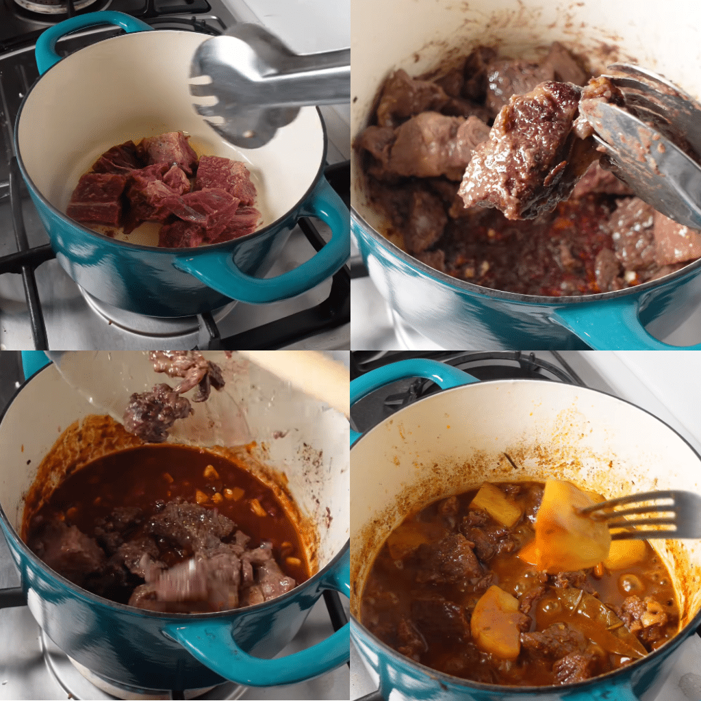 Beef Stew Step-by-Step Instructions