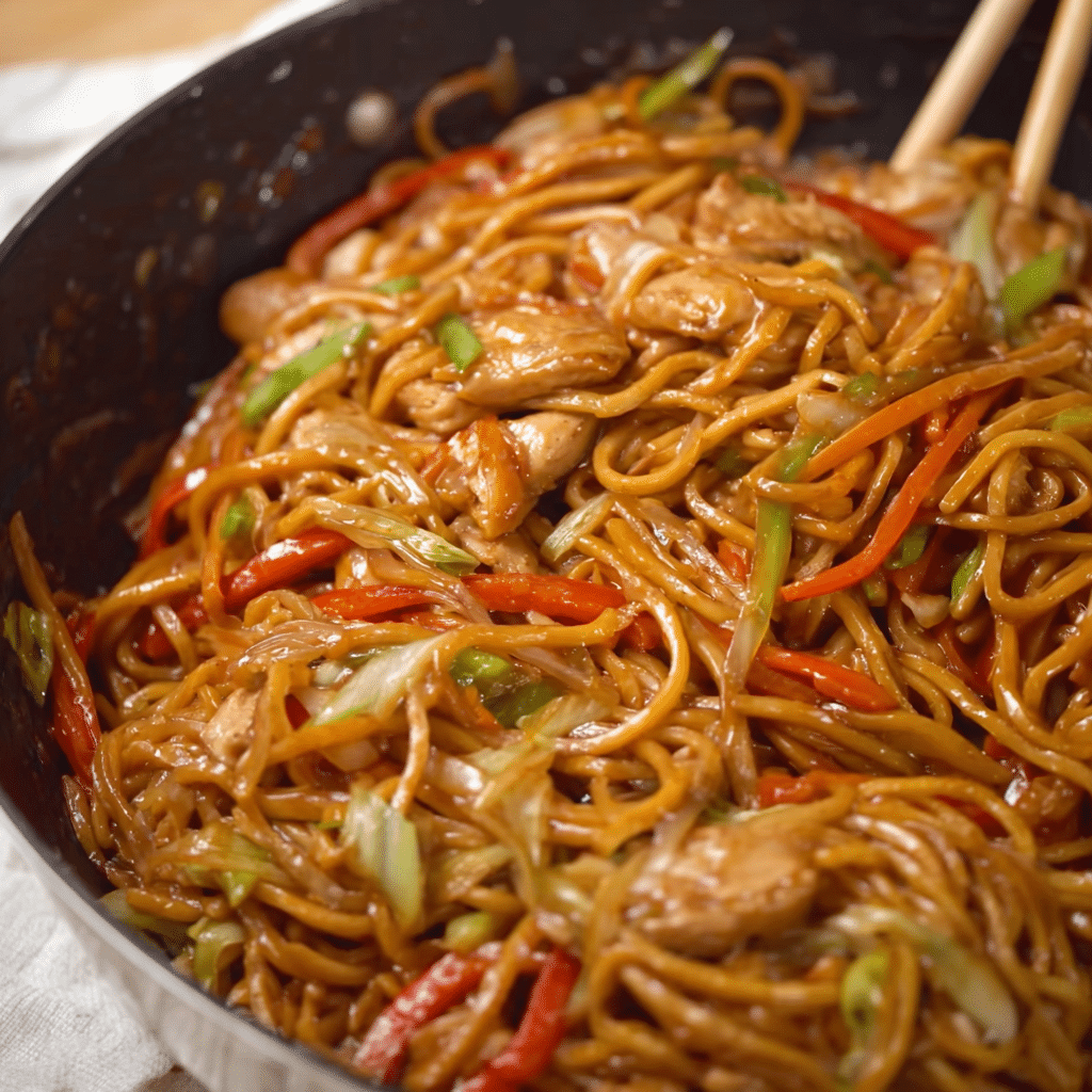 Chicken Lo Mein