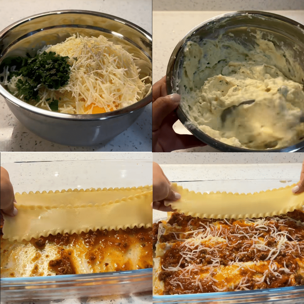 Lasagna Step-by-Step Instructions