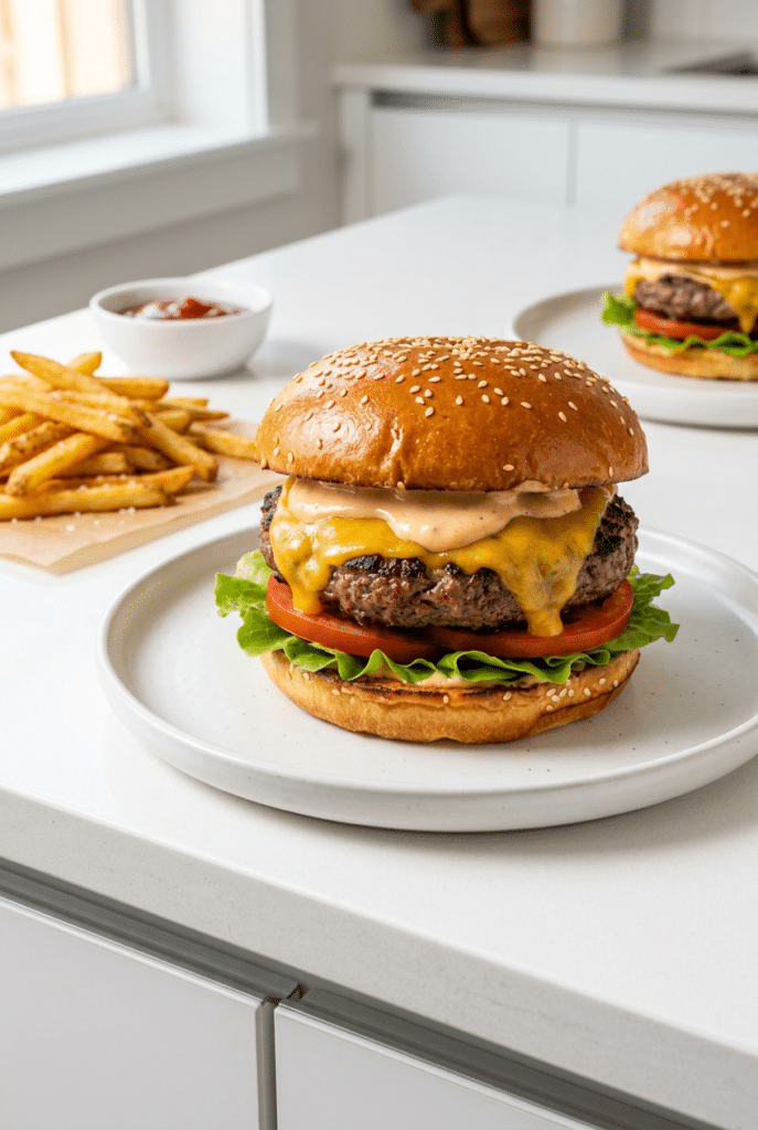 best burger recipe - 1. Best Burger Recipe served on a plate