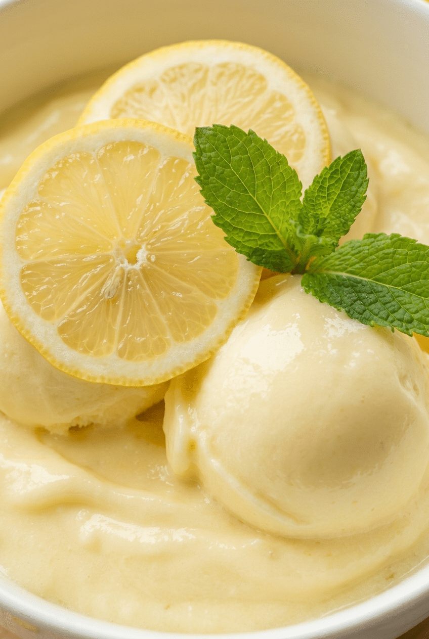 ninja creami lemon frozen yogurt recipe