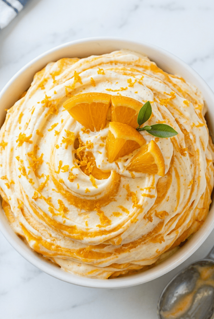 Orange Creamsicle Ice Cream Ninja Creami recipe