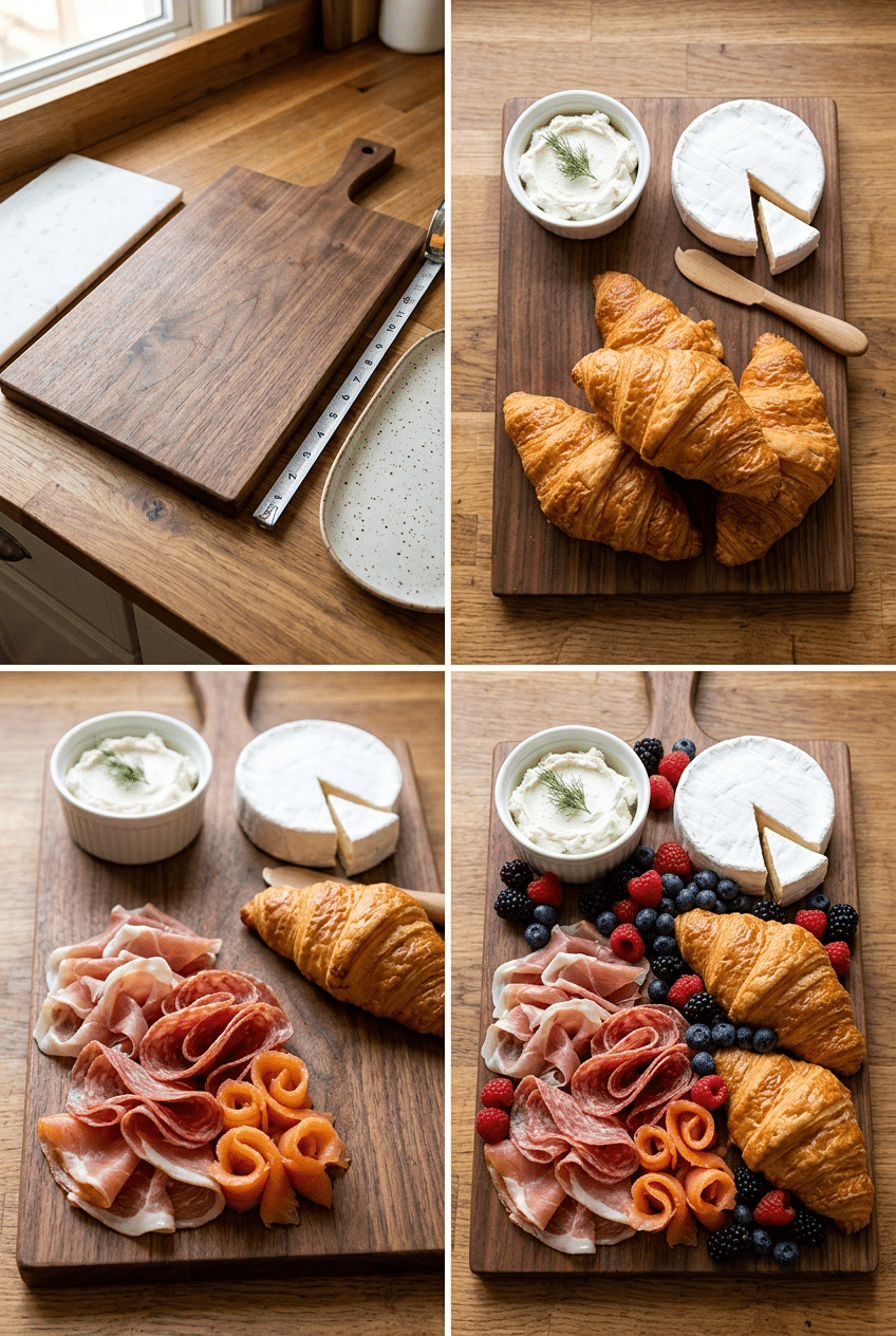 Step-by-step cooking process