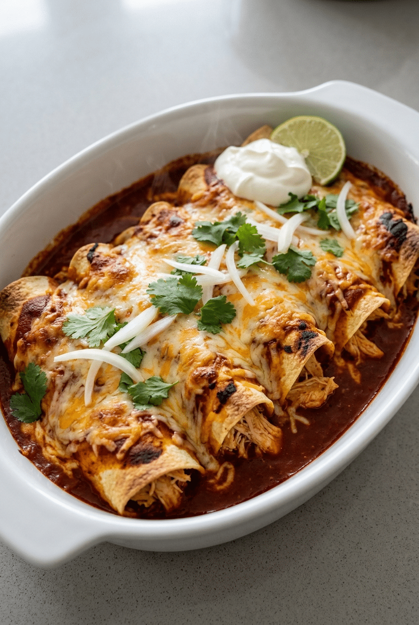 chicken enchiladas recipe