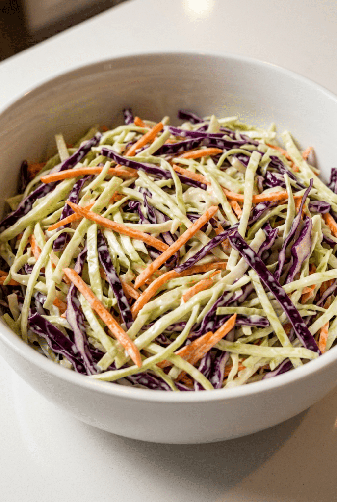 coleslaw recipe - 3. Coleslaw Recipe served on a plate