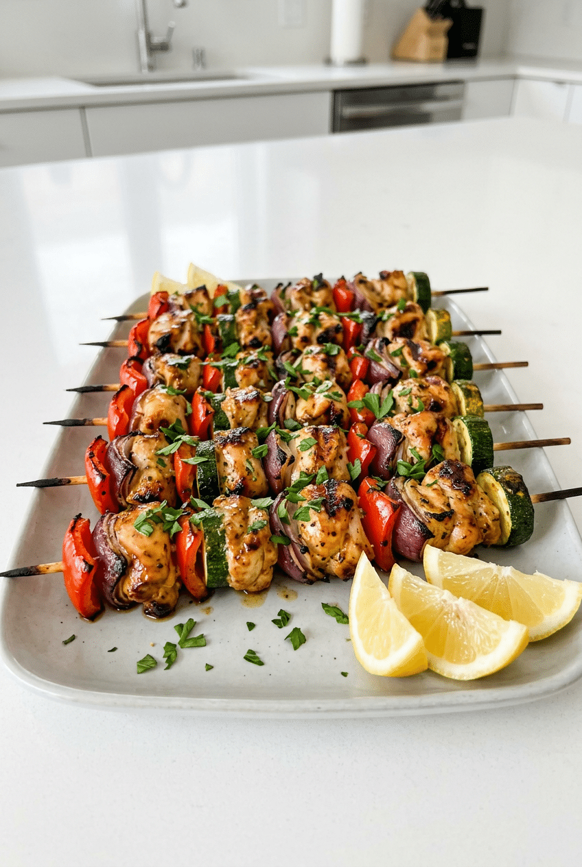 grilled chicken kabobs recipe