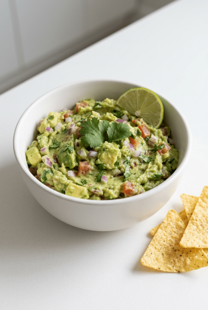 guacamole recipe - Guacamole Recipe served on a plate