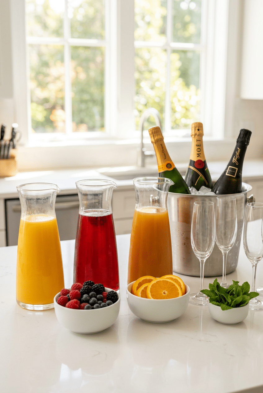 mimosa bar ideas recipe