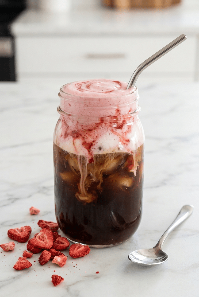 strawberry cold foam recipe