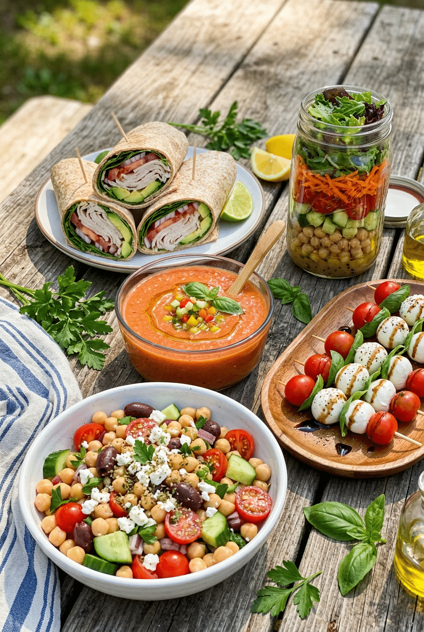 no-cook summer meals recipe