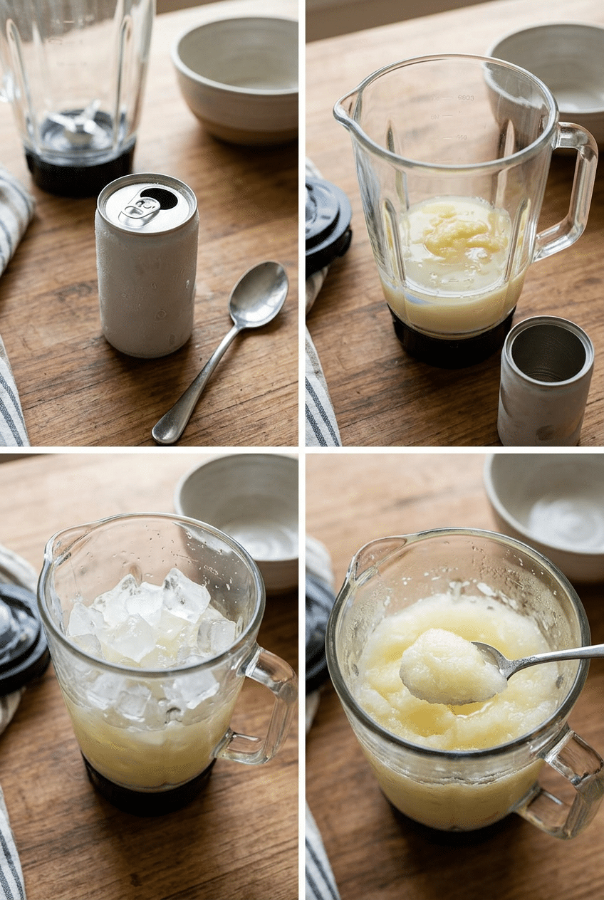Step-by-step cooking process