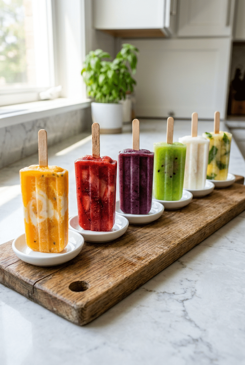 homemade popsicles recipe