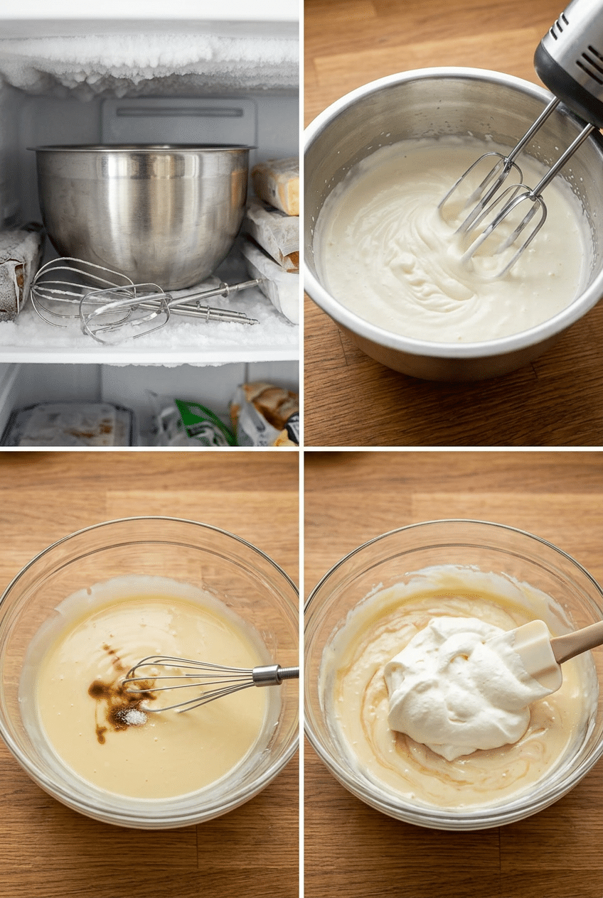 Step-by-step cooking process