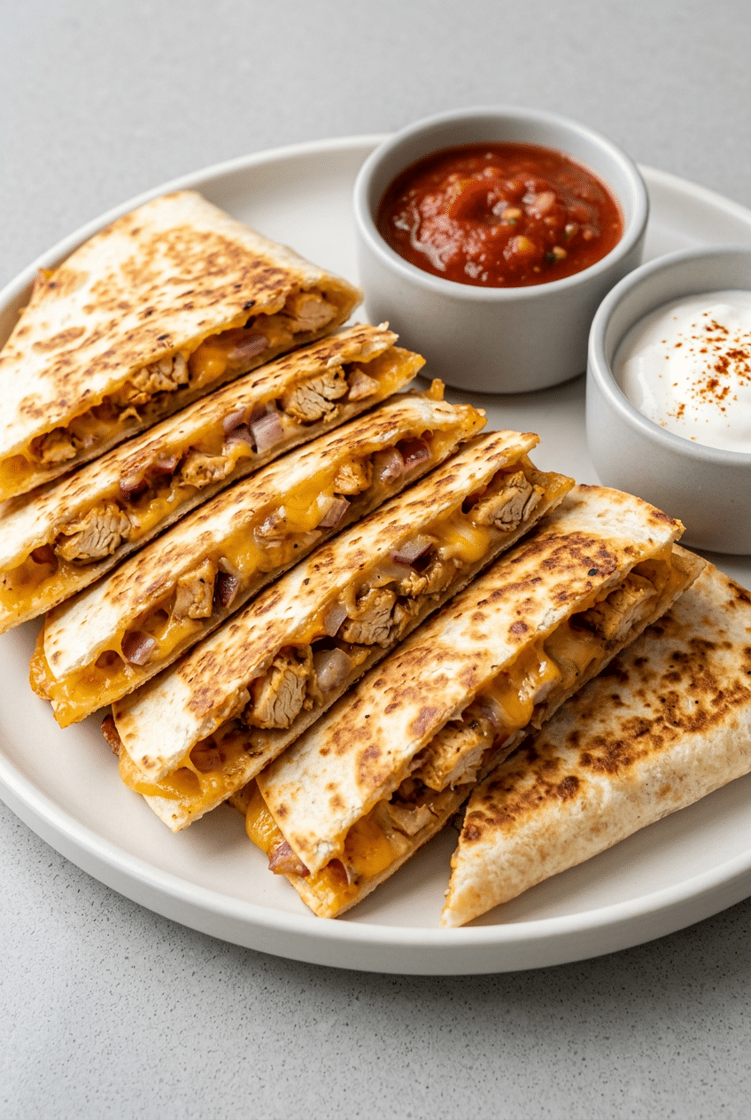 chicken quesadilla strips recipe