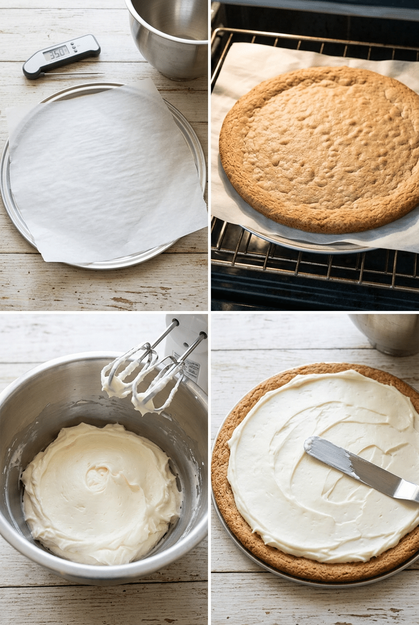 Step-by-step cooking process