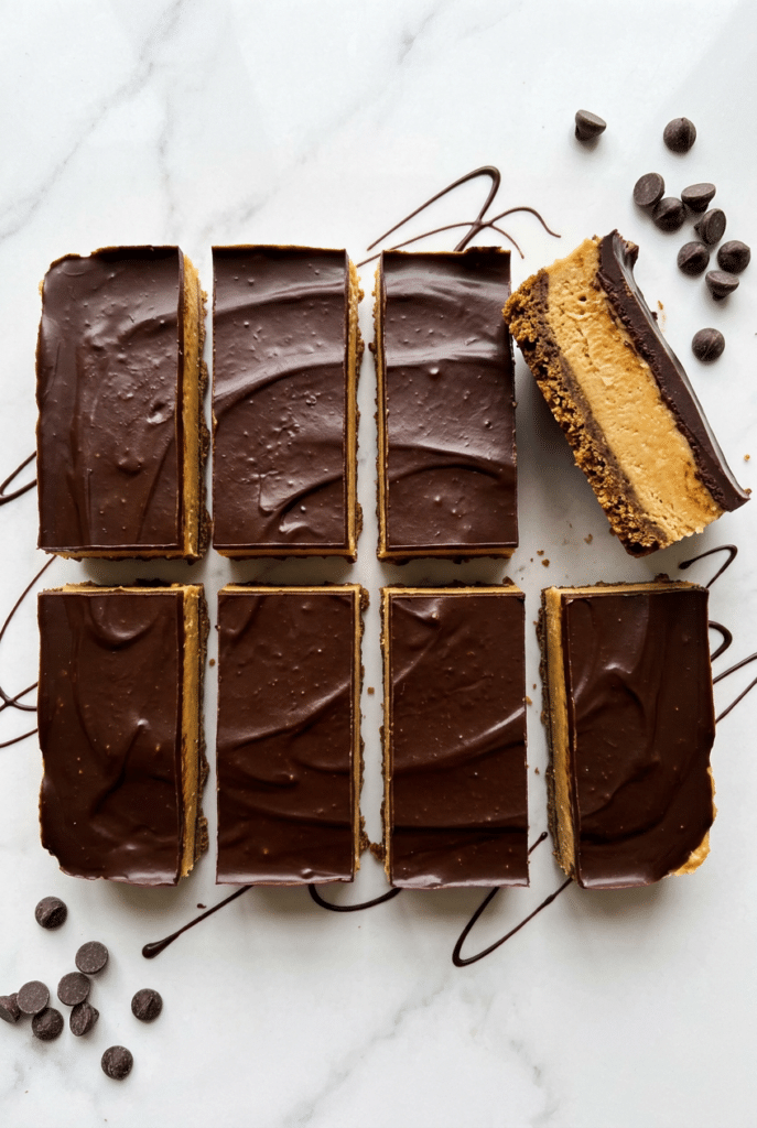 peanut butter chocolate - Peanut Butter Chocolate served on a plate