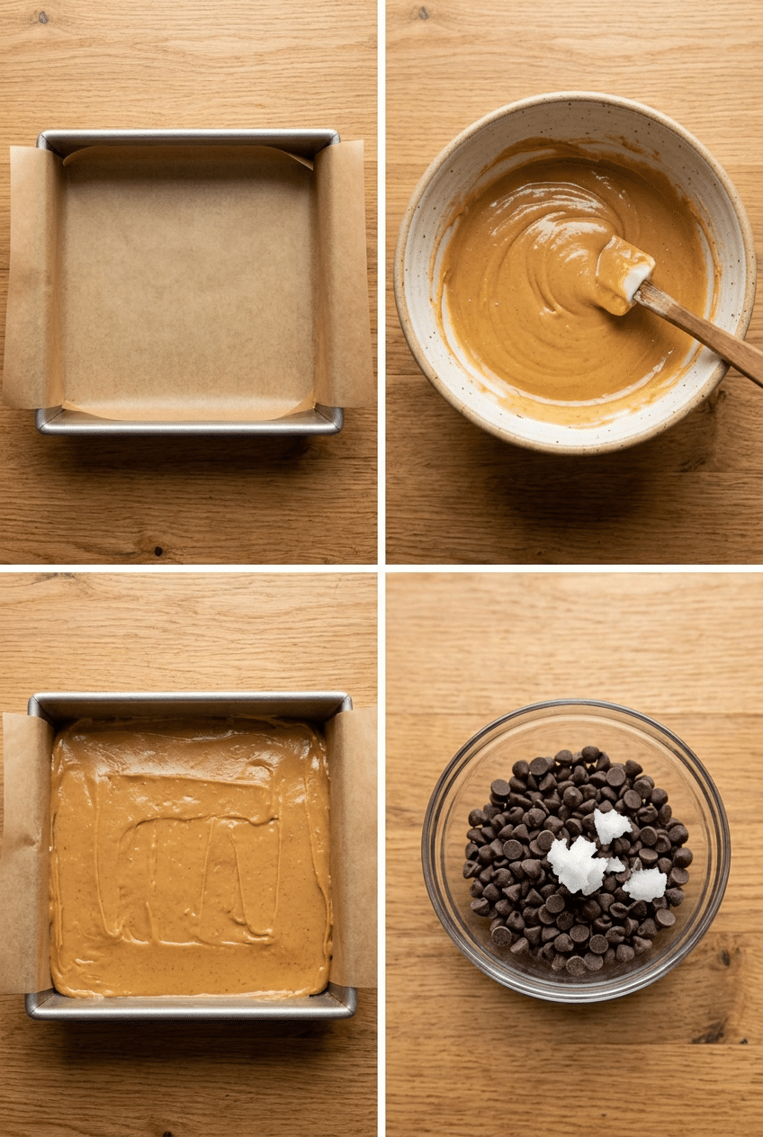 Step-by-step cooking process