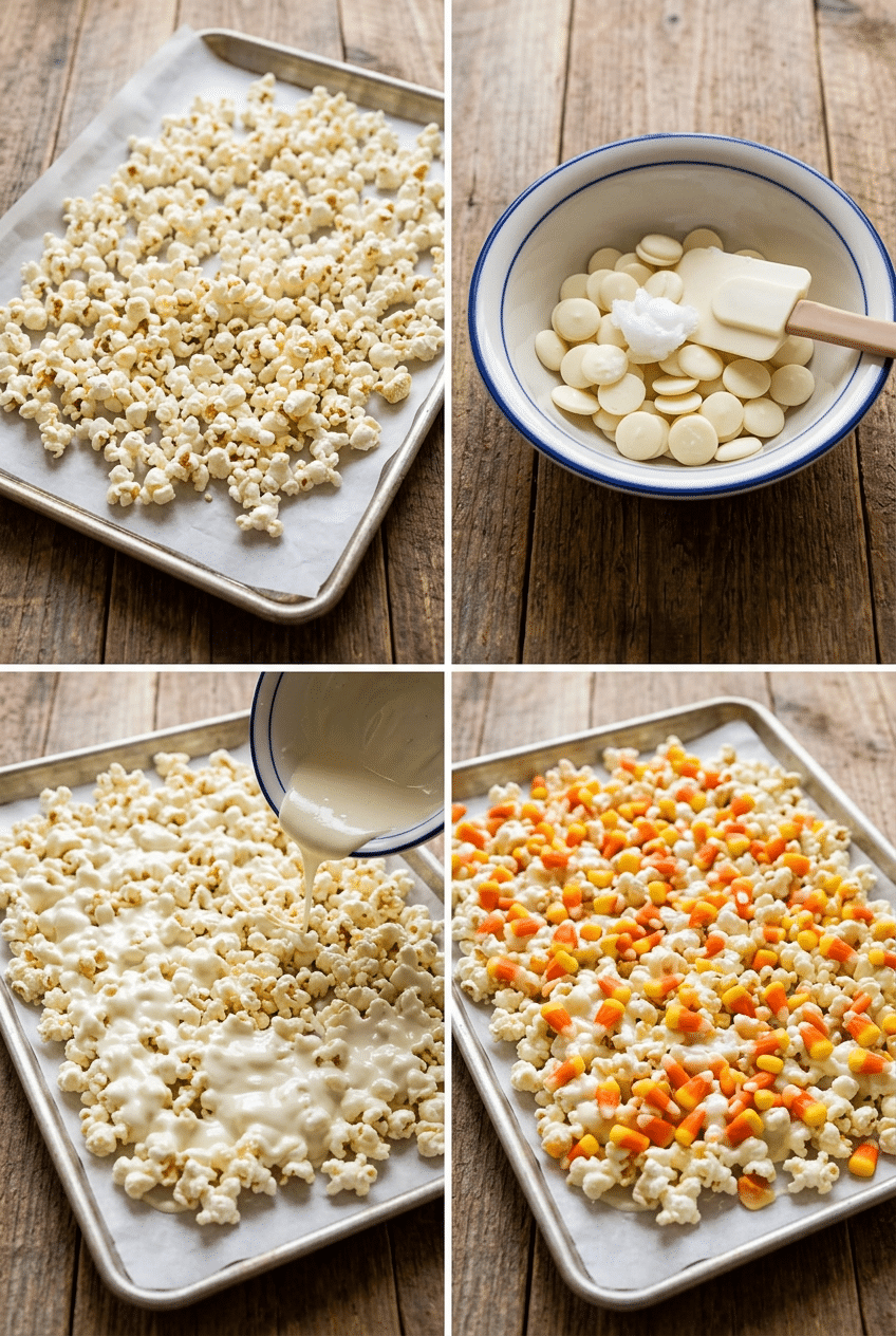 Step-by-step cooking process