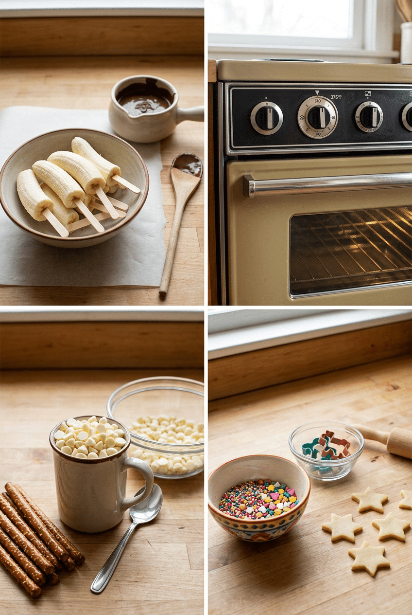 Step-by-step cooking process