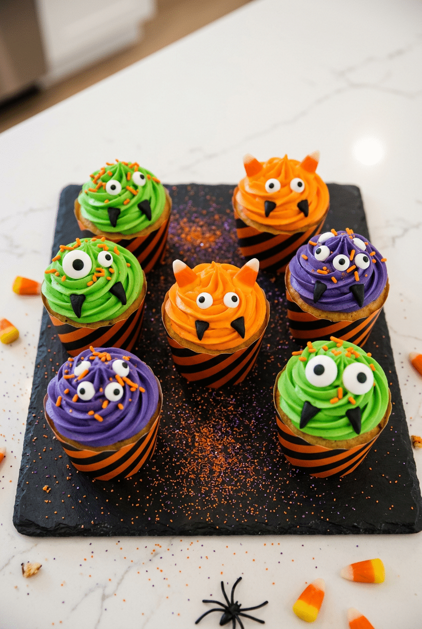 spooky cupcakes recipe