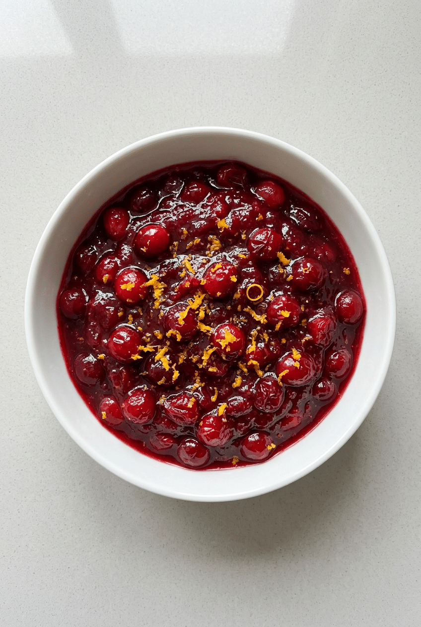 cranberry sauce recipe