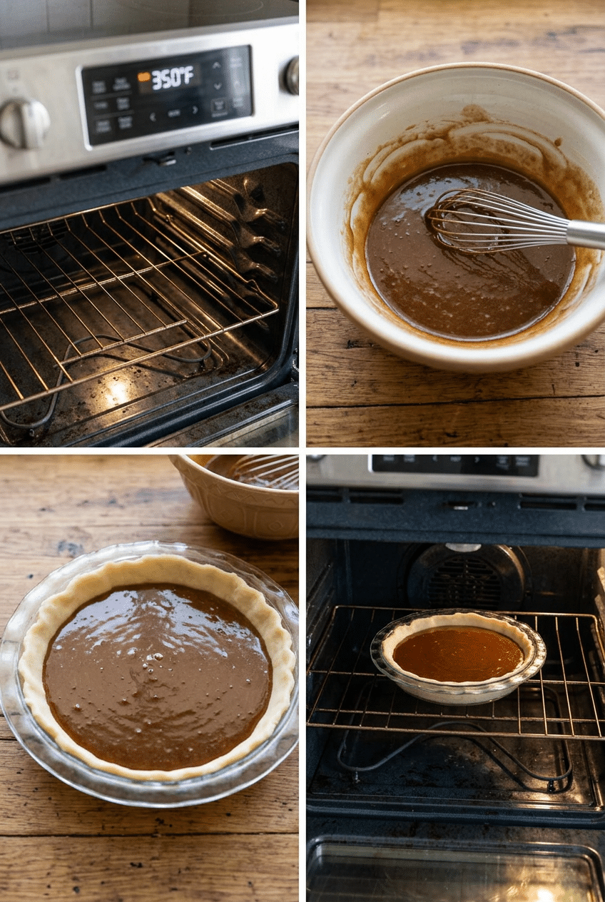 Step-by-step cooking process